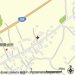 茨城県行方市玉造甲3550周辺の地図