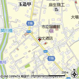 茨城県行方市玉造甲204周辺の地図