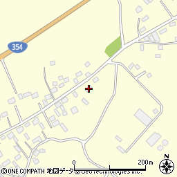 茨城県行方市玉造甲3424周辺の地図