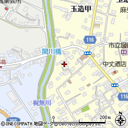 茨城県行方市玉造甲232周辺の地図