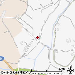 茨城県行方市次木578周辺の地図