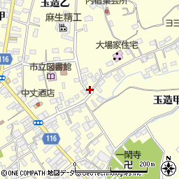 茨城県行方市玉造乙1199周辺の地図