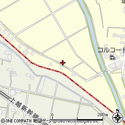 埼玉県行田市堤根47周辺の地図