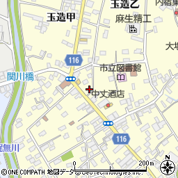 茨城県行方市玉造甲203周辺の地図