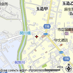 茨城県行方市玉造甲227周辺の地図