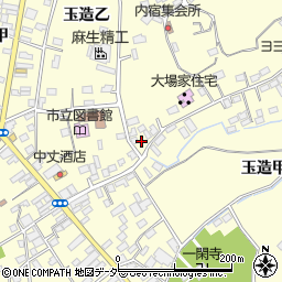 茨城県行方市玉造甲4536周辺の地図