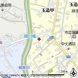 茨城県行方市玉造甲230周辺の地図