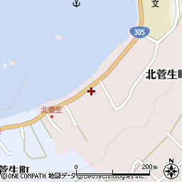 筆島建具店周辺の地図