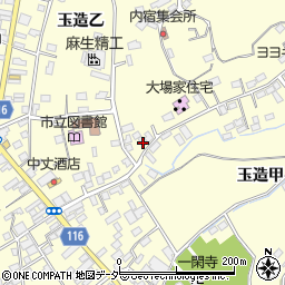 茨城県行方市玉造甲4536-2周辺の地図