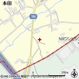 埼玉県深谷市本田6040周辺の地図