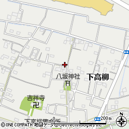 埼玉県加須市下高柳1127-4周辺の地図
