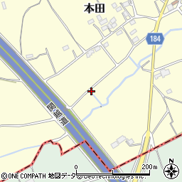 埼玉県深谷市本田6316周辺の地図