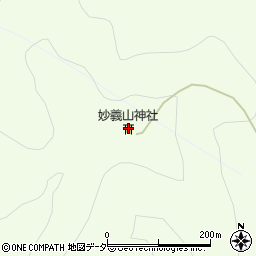 妙義山神社周辺の地図