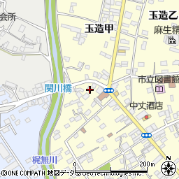 茨城県行方市玉造甲229-3周辺の地図