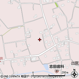埼玉県熊谷市板井周辺の地図