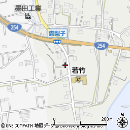 埼玉県大里郡寄居町露梨子458-3周辺の地図