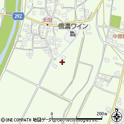 長野県塩尻市太田849-2周辺の地図