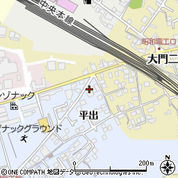 有限会社岡田木工周辺の地図