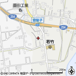 埼玉県大里郡寄居町露梨子458周辺の地図