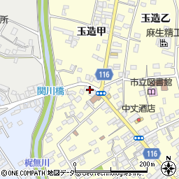 茨城県行方市玉造甲229周辺の地図
