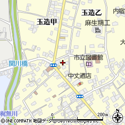 茨城県行方市玉造甲200周辺の地図