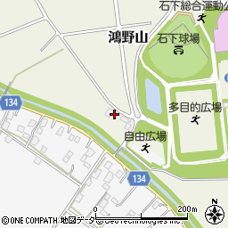 茨城県常総市鴻野山444周辺の地図