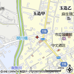 茨城県行方市玉造甲229-4周辺の地図