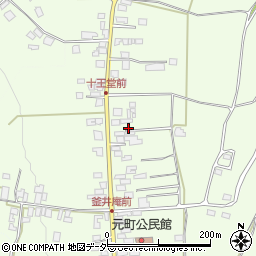 長野県塩尻市洗馬2261周辺の地図