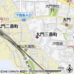 奥平工務店周辺の地図