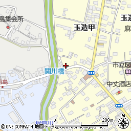 茨城県行方市玉造甲193周辺の地図