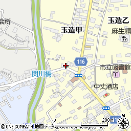 茨城県行方市玉造甲191周辺の地図