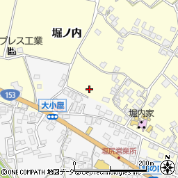 長野県塩尻市堀ノ内周辺の地図