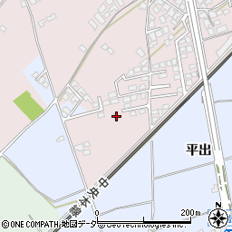 長野県塩尻市桔梗ケ原136-9周辺の地図