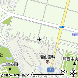 埼玉県加須市正能632周辺の地図