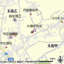 茨城県行方市玉造甲4533周辺の地図