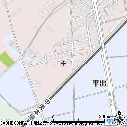 長野県塩尻市桔梗ケ原136-11周辺の地図