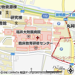 ローソン福井大学病院オアシス店周辺の地図