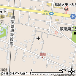 茨城県常総市新石下1222周辺の地図