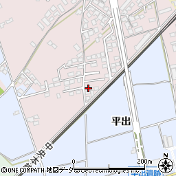 長野県塩尻市桔梗ケ原112-6周辺の地図