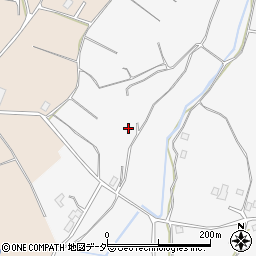 茨城県行方市次木518周辺の地図