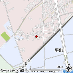 長野県塩尻市桔梗ケ原136-7周辺の地図