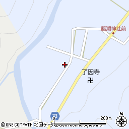 岐阜県高山市清見町藤瀬185周辺の地図