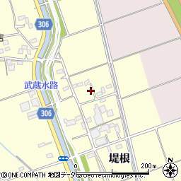 埼玉県行田市堤根860周辺の地図