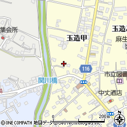 茨城県行方市玉造甲7223周辺の地図