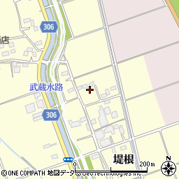 埼玉県行田市堤根857周辺の地図