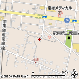 茨城県常総市新石下1237周辺の地図