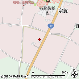 長野県塩尻市桔梗ケ原1324-5周辺の地図