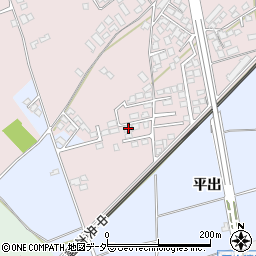 長野県塩尻市桔梗ケ原136-4周辺の地図