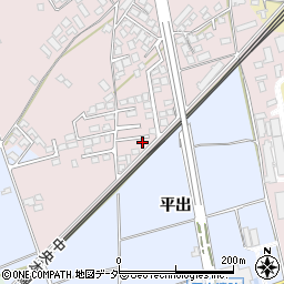 長野県塩尻市桔梗ケ原112-3周辺の地図
