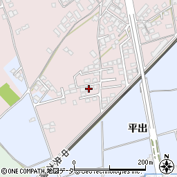 長野県塩尻市桔梗ケ原136-3周辺の地図